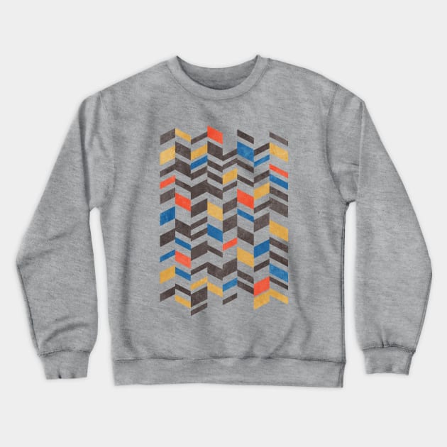 Tower Blocks Crewneck Sweatshirt by chunkydesign